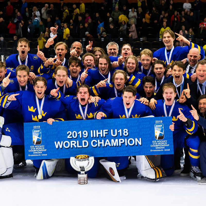 Svenska Ishockey Förbundet (Pennant, Wimpel ca. 1990