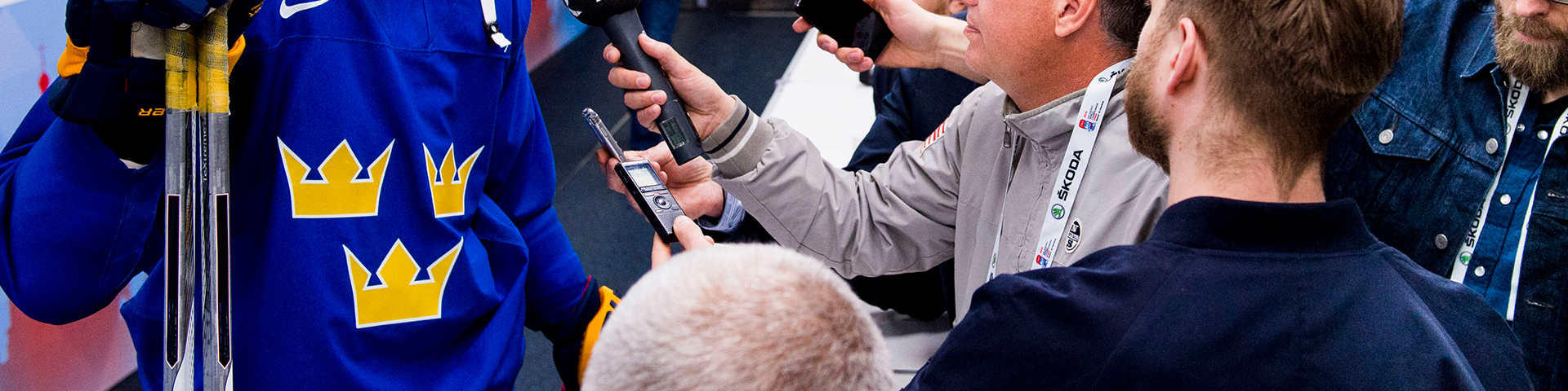Hockeyjournalisterna Efter Träning