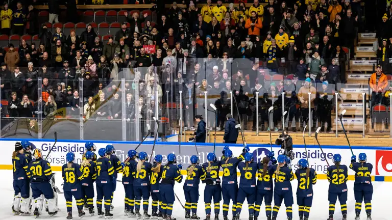 U18 VM Östersund Laget Tackar Publiken