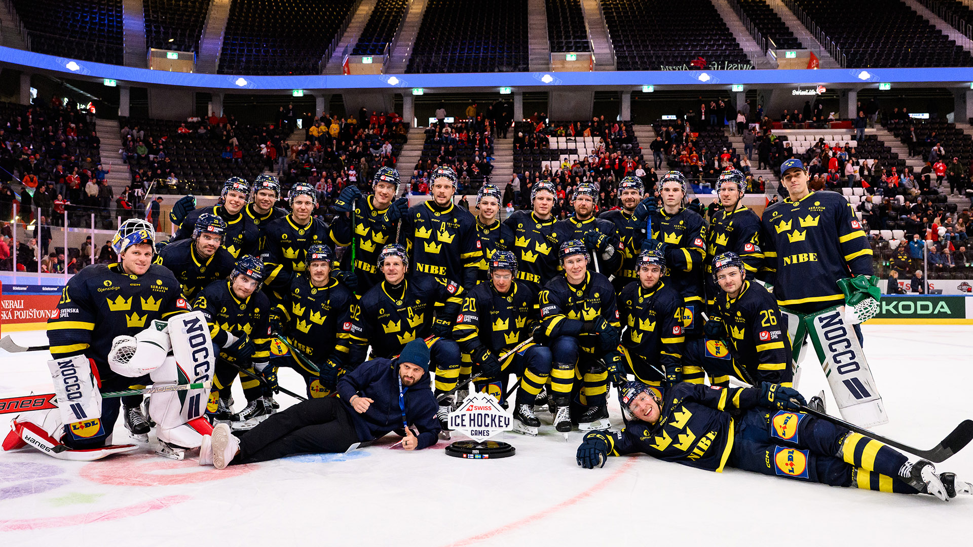 Tre Kronor Herr Mästare Swiss Hockey Games 2025